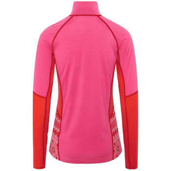 Tričko dlhý rukáv Kari Traa Malia HZ SPINK/BRIGHT PINK