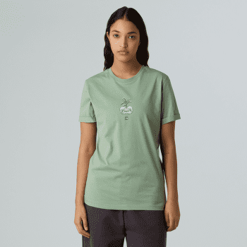 Triko krátký rukáv The North Face CONNECT RELAXED SS TEE-GRAPHIC Women WHITE DUNE