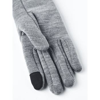 Rukavice Hestra Gravita Merino Liner - 5 finger Grey