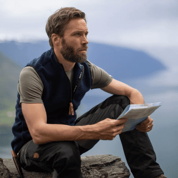 Vesta Aclima ReBorn Terry Vest Men Navy Melange