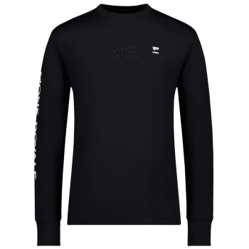 Triko dlouhý rukáv Mons Royale Yotei Classic Long Sleeve Men Black