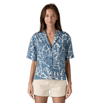 Košile krátký rukáv Patagonia Tidal Threads Shirt Wrasse: Pollinator Orange