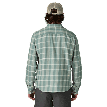 Košile dlouhý rukáv Patagonia Long-Sleeved Cotton in Conversion Lightweight Men Rocky: Old Growth Green