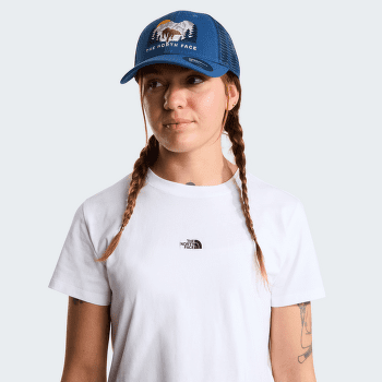 Kšiltovka The North Face Embroidered Mudder Trucker OF5 SHADY BLUE/BEAR GRAPHIC