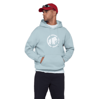 Mikina Mammut MAMMUT BASE ML HOODY MEN CLASSIC nebla