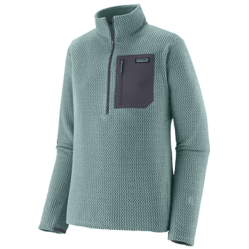 Pulóver Patagonia R1 Air Zip Neck Men Blue Sage