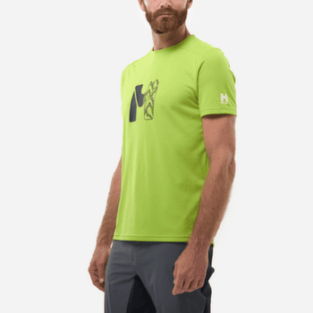 Tričko krátky rukáv Millet KAMET MAP TS SS Men MACAW GREEN