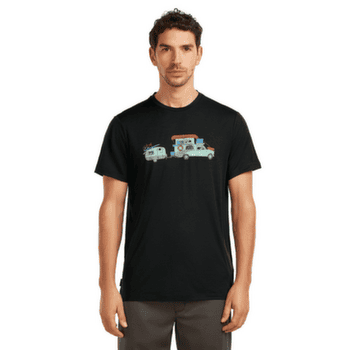Tričko krátky rukáv Icebreaker Merino 150 Tech Lite SS Tee Transportage Men ATLANTIS