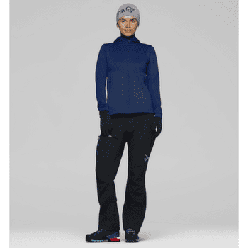 Bunda Norrona falketind warm2 stretch Hood Women Brittany Blue