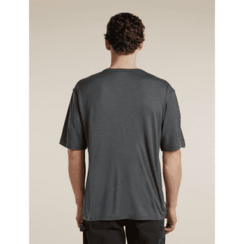 Triko krátký rukáv Icebreaker Merino 150 Tech Lite SS Realxed Tee Men OBSIDIAN