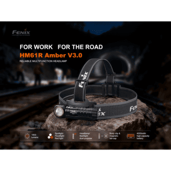 Čelovka Fenix HM61R Amber V3.0