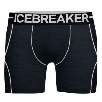 Boxerky Icebreaker Anatomica Zone Boxers Men Black/White