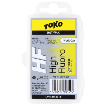 Vosk Toko HF Hot Wax Yellow