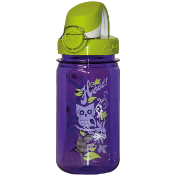 Fľaša Nalgene Clear Kids OTF Purple Hoot1263-0003