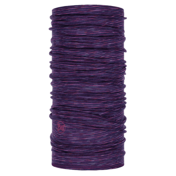 Šátek Buff Lightweight Merino Wool (117819) PURPLE MULTI STRIPES
