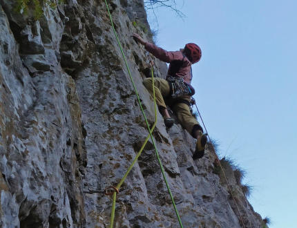 Lezení v Macoše - srdcová záležitost