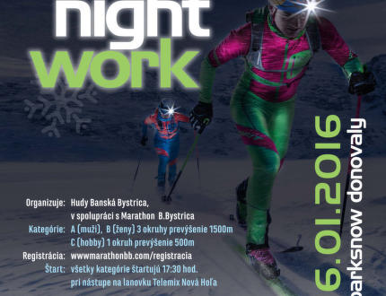 Pozývame vás na skialpový nočný pretek