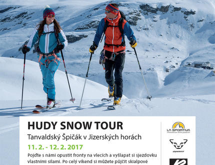Zveme vás na HUDY snow tour na Tanvaldský Špičák