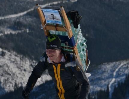 Šerpa Míra Duch opět vyhrál závod na Sněžku