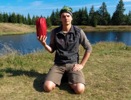 Test nafukovací karimatky Light Pump UL Mammut