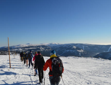 Zajímavé akce v Mammut avalanche centru na Brádlerových boudách