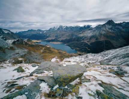 Mammut(í) inspirace horským údolím Engadin