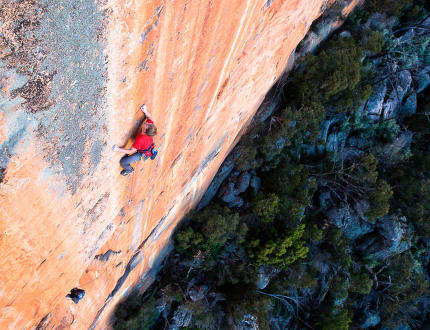 Australské lezení – Taipan Wall