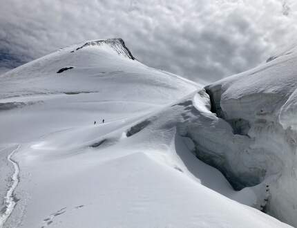 Jak vystoupit na Allalinhorn?