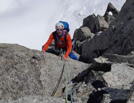 Liduprázdný masiv Mont Blancu