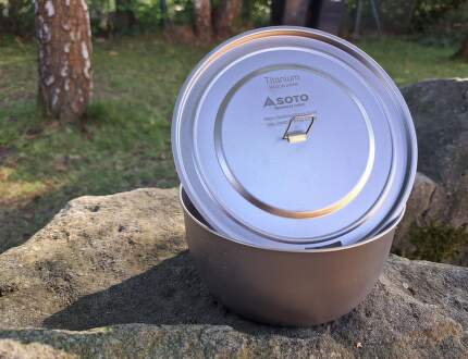 Titánový hrniec pre ultra-minimalistov: SOTO Ultralight Titanium Pot