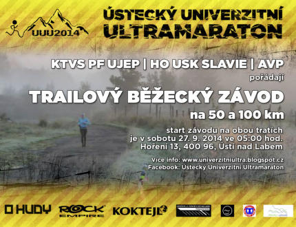 Zveme vás na ústecký univerzitní ultramaraton