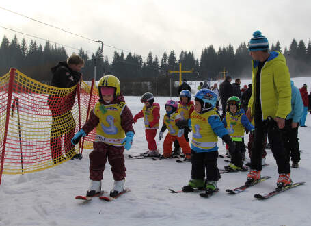 Zopár rád, ako naučiť deti lyžovať
