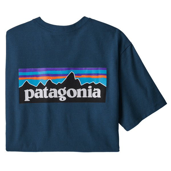 Tričko krátky rukáv Patagonia P-6 Logo Responsibili Tee Men Crater Blue