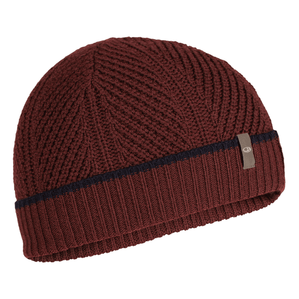 Čiapka Icebreaker Adult Waypoint Beanie ESPRESSO/MIDNIGHT NAVY