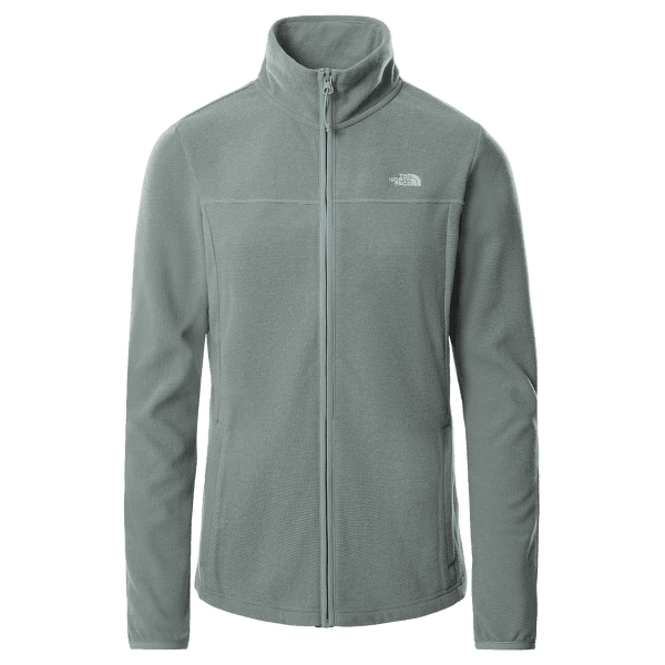 Mikina The North Face Homesafe Full ZIp Fleece Women SILVERBLUSTRIPE