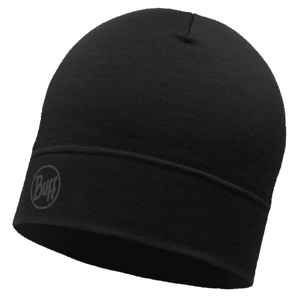 Čepice Buff Merino Wool Hat Buff® (113013) SOLID BLACK