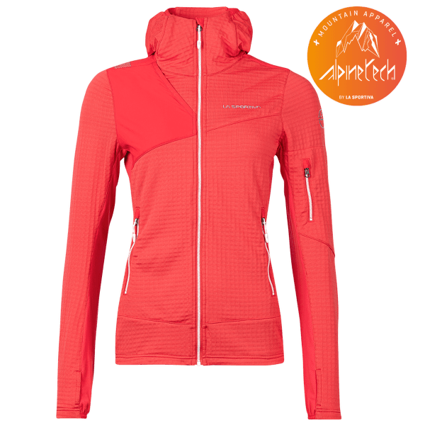 Mikina La Sportiva Lucendro Thermal Hoody Women Hibiscus