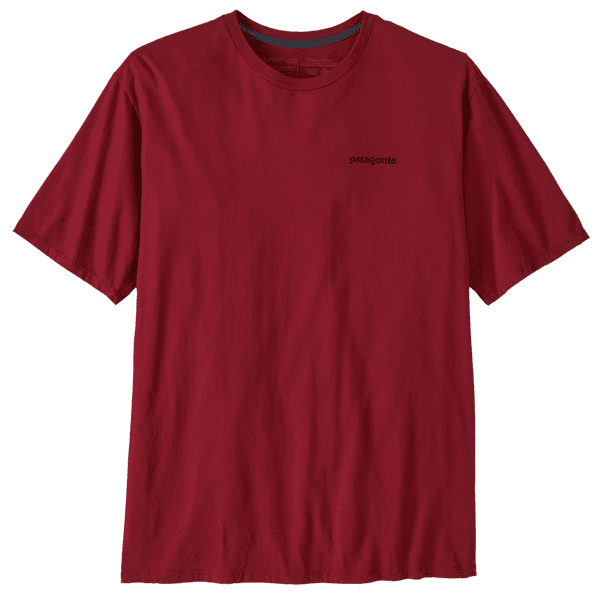 Tričko krátky rukáv Patagonia P-6 Mission Organic T-Shirt Men Wax Red