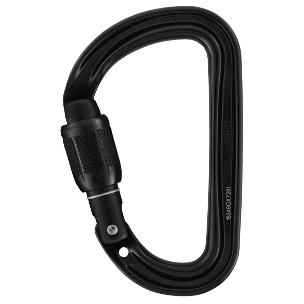 Karabína Petzl SM'D SCREW LOCK CARABINER BLACK