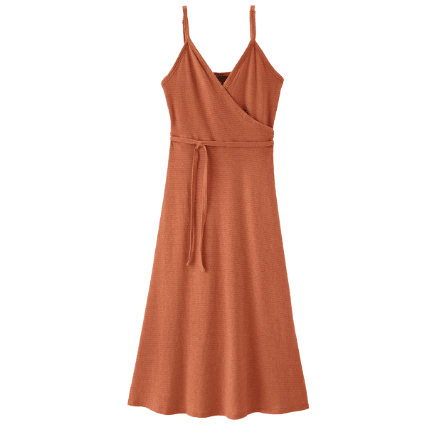 Šaty Patagonia Wear With All Dress Women Longplains: Sienna Clay