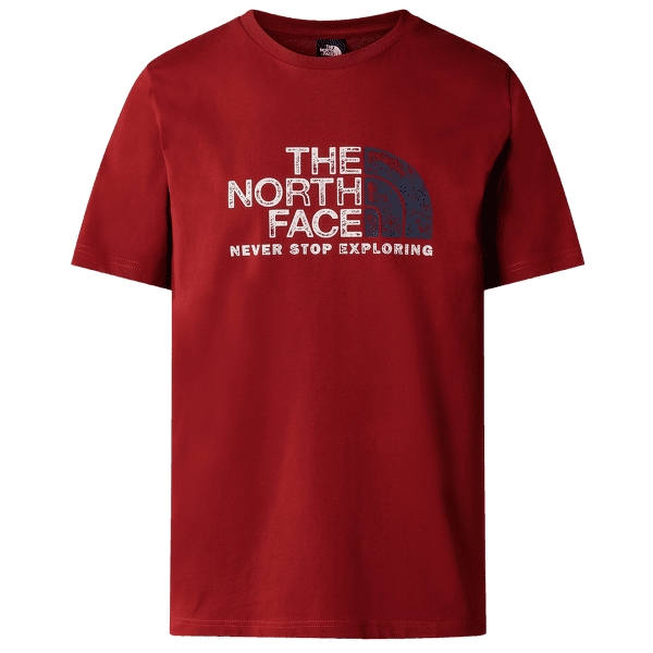 Tričko krátky rukáv The North Face S/S RUST 2 TEE Men IRON RED