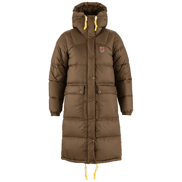 Parka Fjällräven Expedition Long Down Parka Women Dark Oak