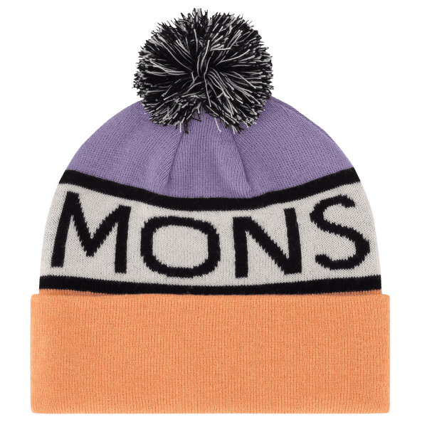 Čiapka Mons Royale McCloud Pom Pom Merino Beanie Lupin / Punch / White