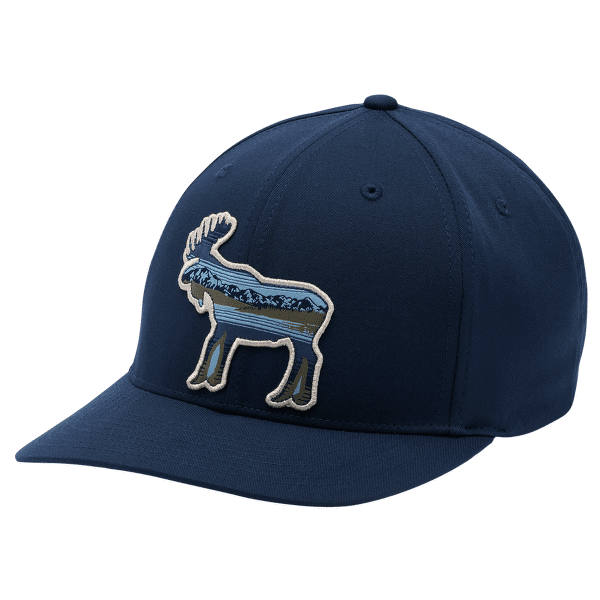Čiapka Columbia Lost Lager™ 110 Snap Back Collegiate Navy, Scenic Moose 467