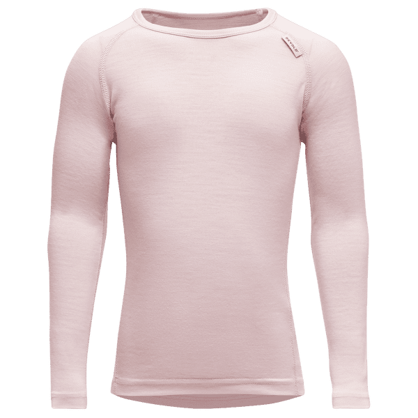 Triko dlouhý rukáv Devold Breeze Kid Shirt (180-222) 150A CHALK PINK