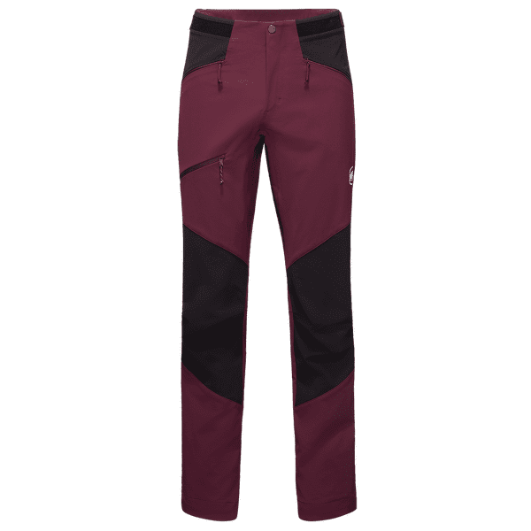 Kalhoty Mammut Taiss SO Pants Men 3808 vin-black