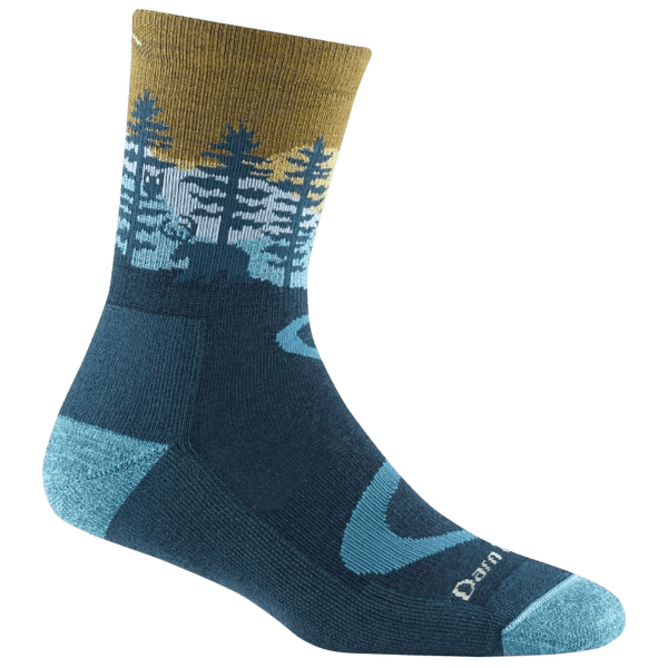 Ponožky Darn Tough Northwoods Micro Crew Midweight With Cushion DARK TEAL