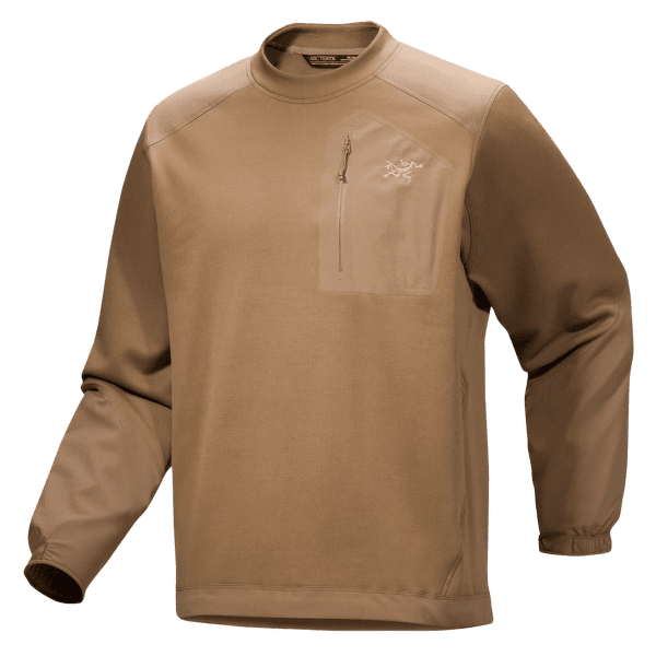 Mikina Arcteryx Konseal Crew Men Dk Canvas