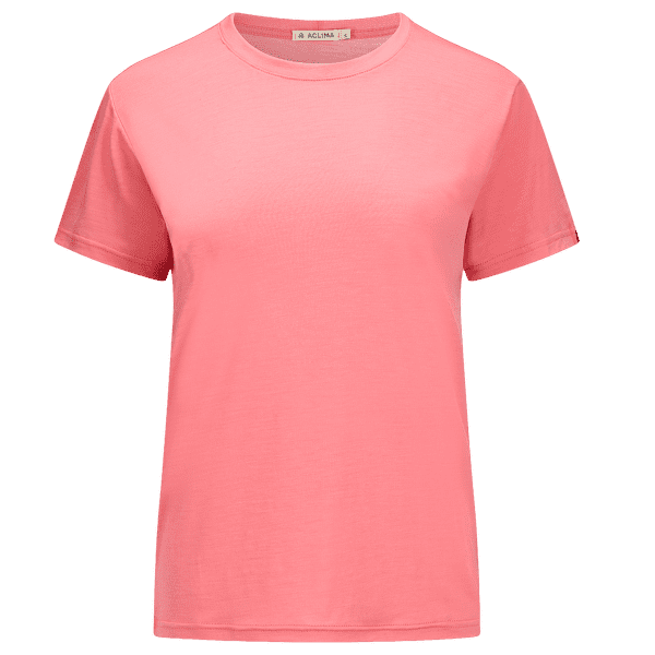 Triko krátký rukáv Aclima LightWool classic tee Women Sun Kissed Coral