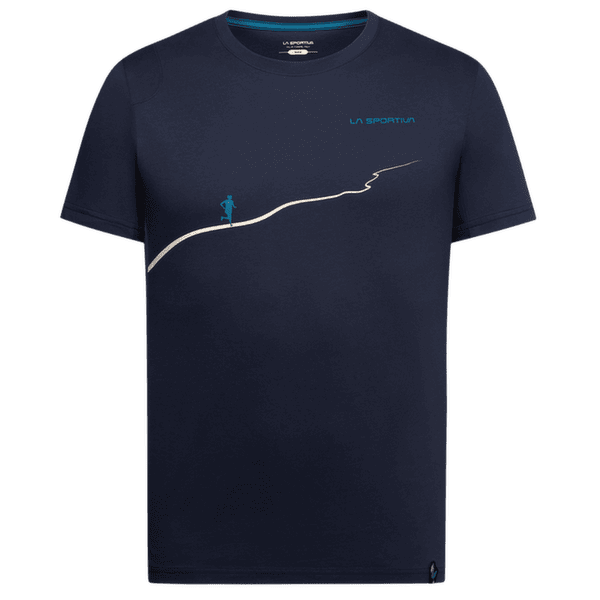 Triko krátký rukáv La Sportiva TRAIL T-SHIRT Men Night Sky/Chalk